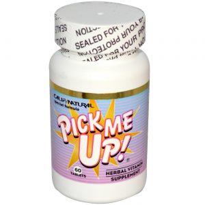 California Natural, Pick Me Up! Vitamina - 60 Tabletes