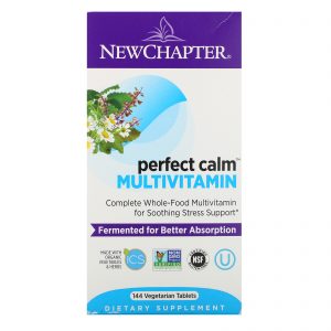 New Chapter, Perfect Calm Multivitamin, 144 Vegetarian Tablets
