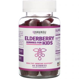 Havasu Nutrition, Elderberry Gummies for Kids, 60 Gummies