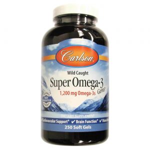 Carlson Labs Super Ómega 3 gemas 250 Cápsulas