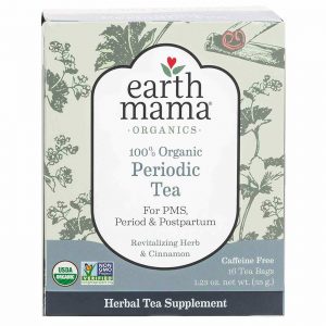 Earth Mama Angel Bebê Orgânico Mensal Comfort Chá 16 Sacos