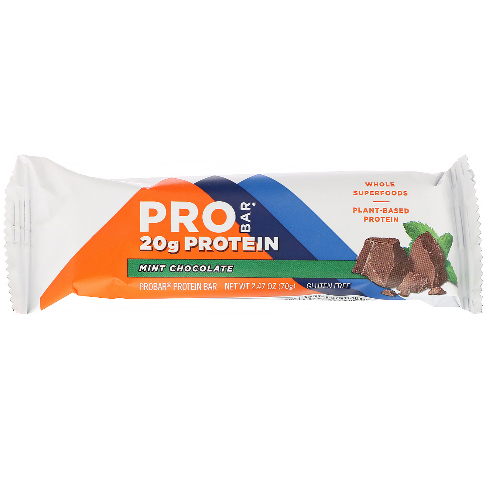 ProBar, Protein Bar, Mint Chocolate, 12 Bars, 2.47 oz (70 g) Each - Imagem 4