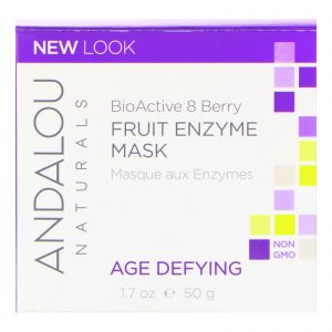 Andalou Naturals, Fruit Enzyme Mask, BioActive 8 Berry, Age Defying, 50 g (1,7 oz)