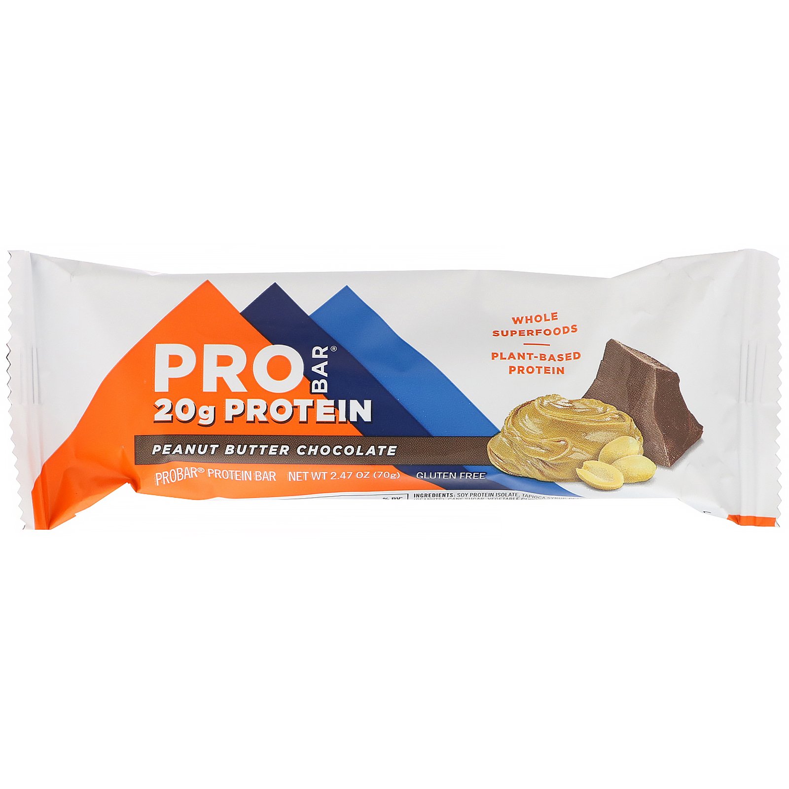 ProBar, Barra de Proteína, Chocolate com Manteiga de Amendoim, 12 Barras, 70 g (2,47 oz) Cada - Imagem 4