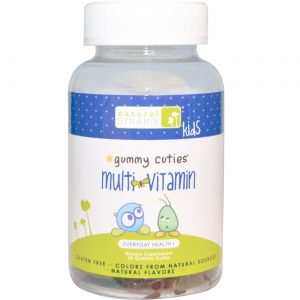Natural Dynamix, Multivitamínico Infantil Gummy Cuties® - 60 Gomas