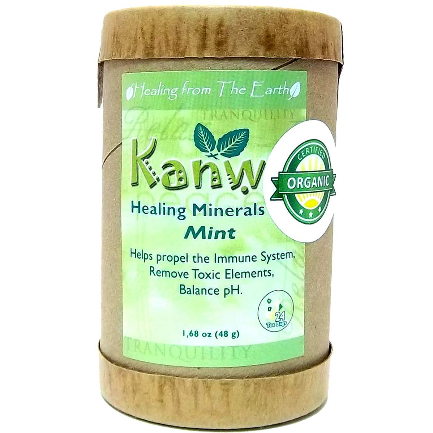 Zion Health Mineral Chá, hortelã - 24 Chá Bags
