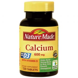 Nature Made, Cálcio com Vitamina D3 - 120 Tabletes