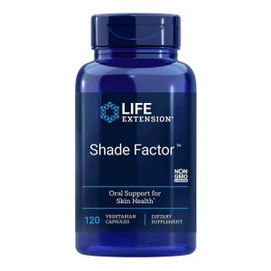 Life Extension, Shade Factor - Suporte Oral para a Saúde da Pele - 120 Cápsulas Vegetarianas