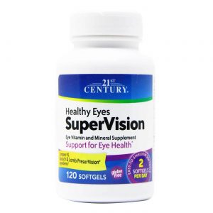 21st Century, Saúde dos Olhos SuperVision - 120 Cápsulas em Gel