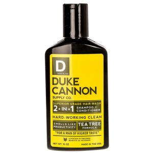 Duke Cannon, 2 em 1 Shampoo e Condicionador de Cabelo de Grau Superior - 10 fl oz