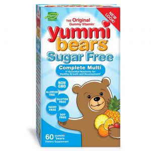 Hero, Yummi Bears® - Multivitamínico Completo para Crianças - 60 Gomas