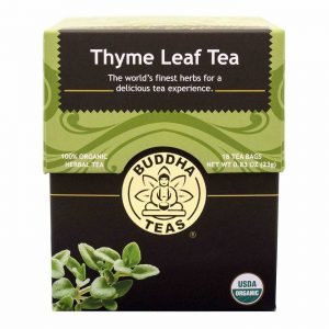 Buddha Teas, Chá de Tomilho Orgânico - 18 Saquinhos de Chá