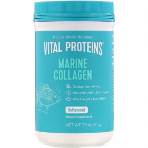 Vital Proteins, Colágeno Marinho, Pescado de Forma Sustentável, Sem Sabor, 221 g (7,8 oz)