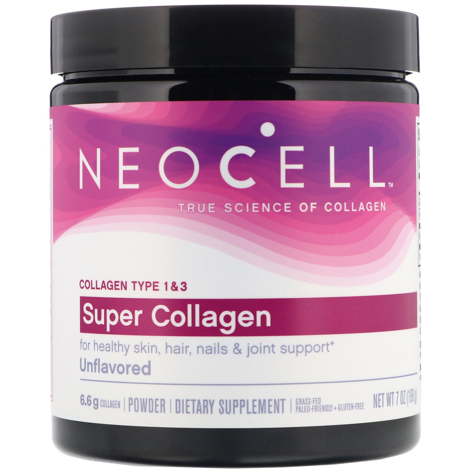 Neocell, Super Colágeno, Sem Sabor, 198 g (7 oz)