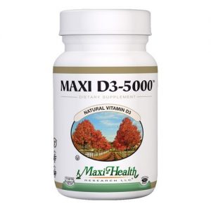 Maxi Health Kosher Vitamins, Maxi D3-5000™ - 90 Tabletes