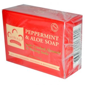 Nubian Heritage, Sabonete em Barra, Hortelã-Pimenta & Aloe - 141 g (5 oz)