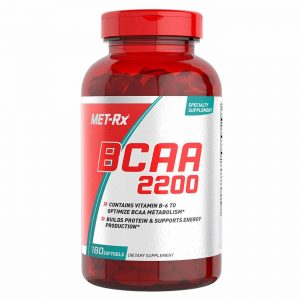MET-Rx, BCAA 2200 - 180 Cápsulas em Gel
