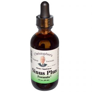Christopher's Original Formulas, Fórmula Plus Sinusal, 2 fl oz (59 ml)
