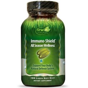 Irwin Naturals, Immuno-Shield, Bem-Estar para Toda a Estação, 100 Cápsulas Gelatinosas Líquidas