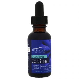 Harmonic Innerprizes, Nascent, Iodo, frasco de 1 oz (30 ml)