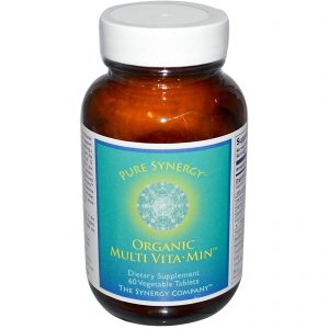 The Synergy Company, Multi Vita·Min Orgânico, 60 Comprimidos Vegetais