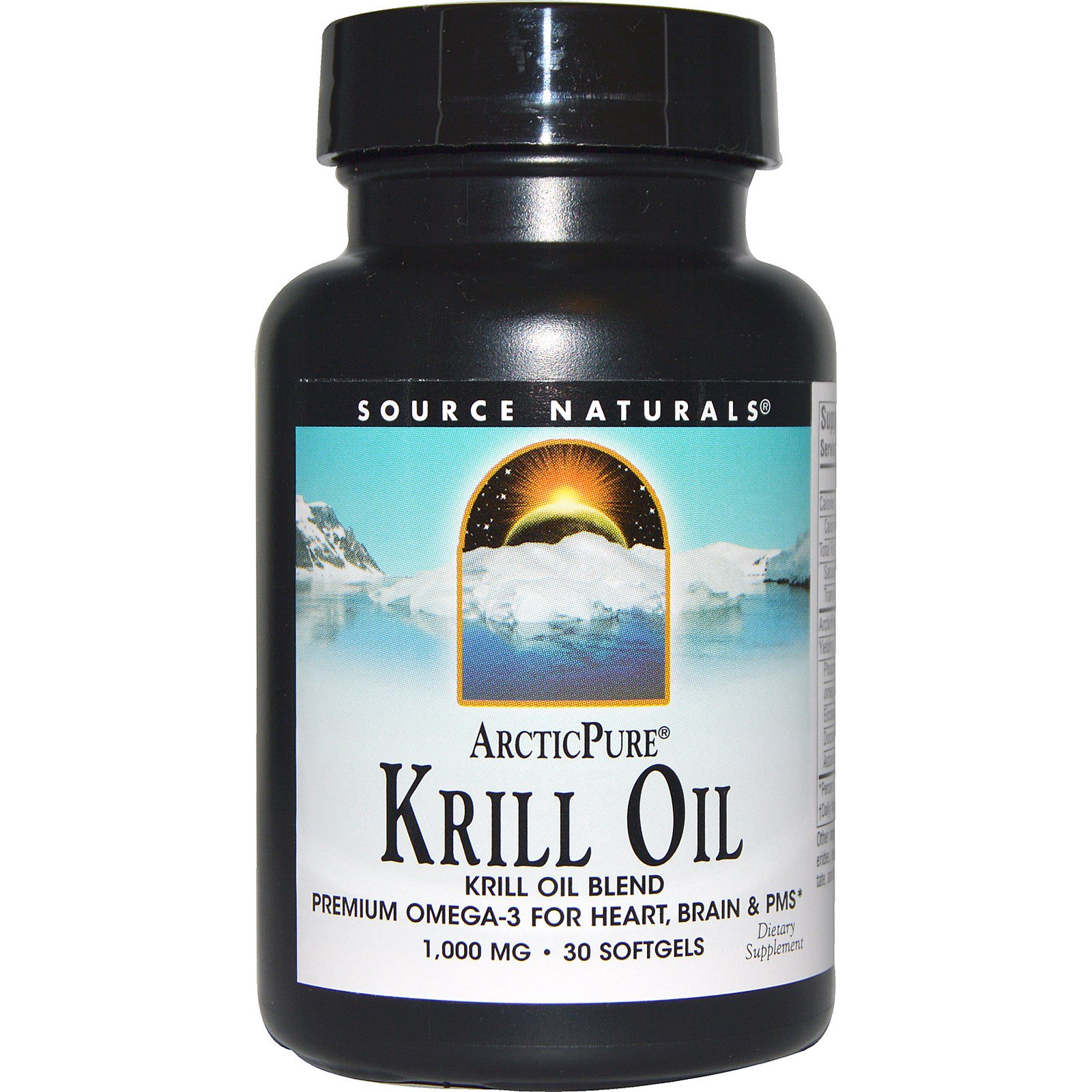 Source Naturals, ArcticPure, Óleo de Crustáceo, 1,000 mg, 30 Cápsulas em Gel
