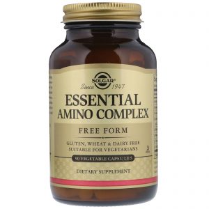 Solgar, Essential Amino Complex, 90 Cápsulas vegetais