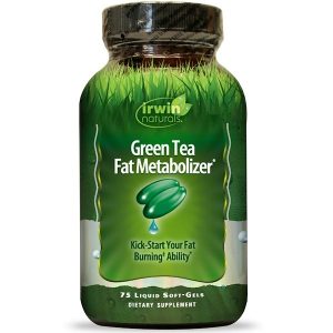 Irwin Naturals, Green Tea Fat Metabolizer, 75 Cápsulas Gelatinosas Líquidas