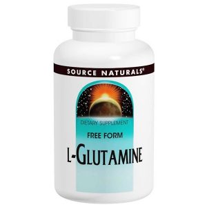 Source Naturals, L-glutamina, 500 mg, 100 Cápsulas
