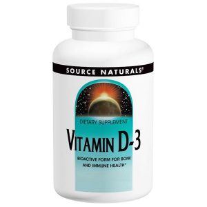 Source Naturals, Vitamina D-3, 5.000 IU, 240 Cápsulas