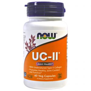 Now Foods, UC-II, 60 Cápsulas Vegetais