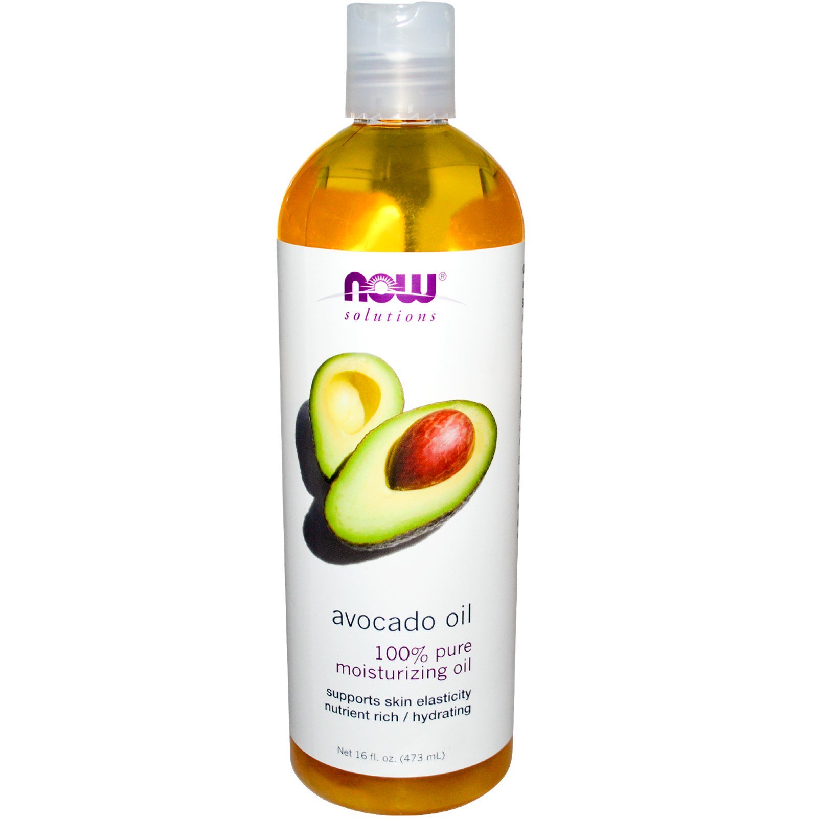 Now Foods, Soluções, Óleo de Abacate, 473 ml (16 fl oz)