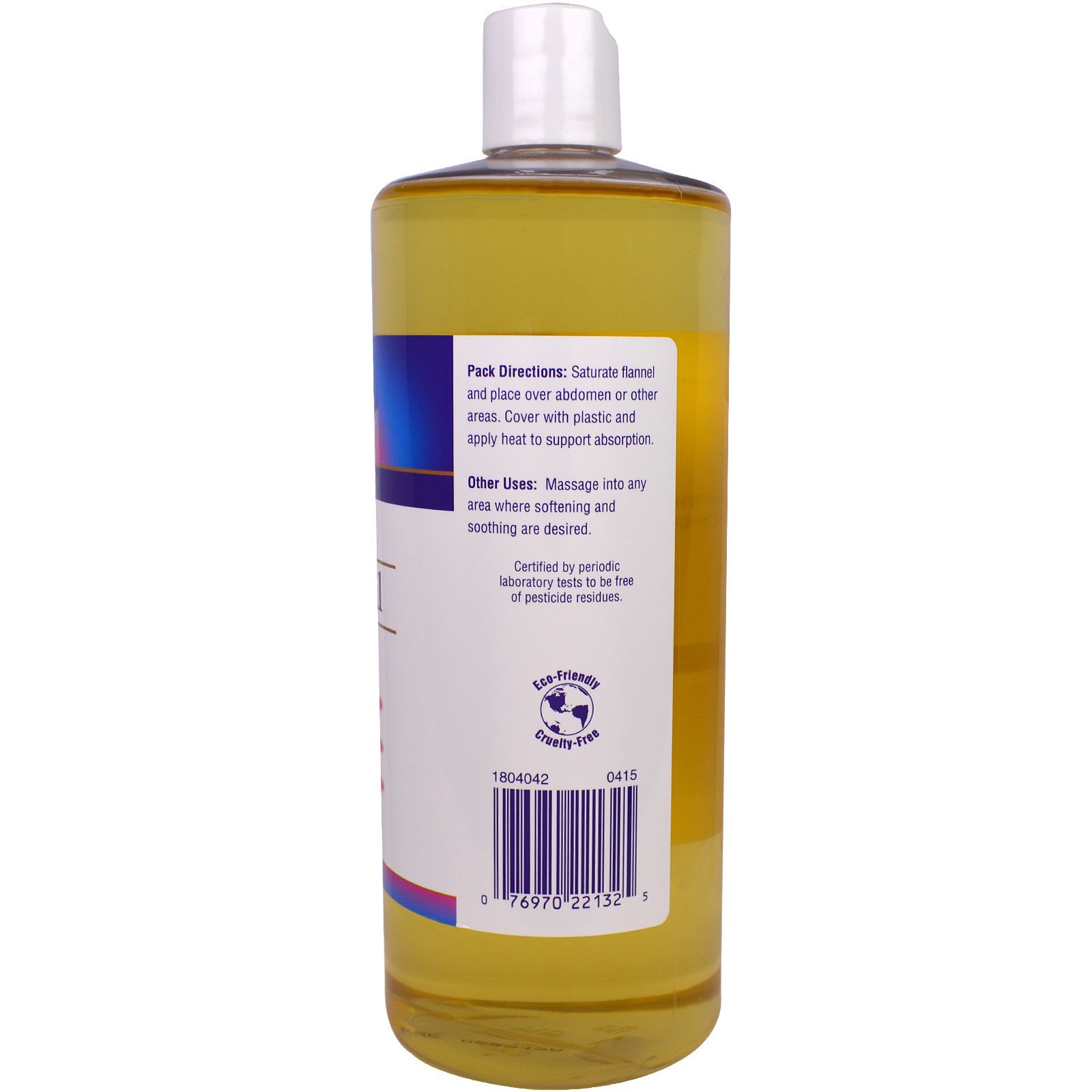 Heritage Store, Óleo de Rícino, 32 fl oz (960 ml) - Imagem 3
