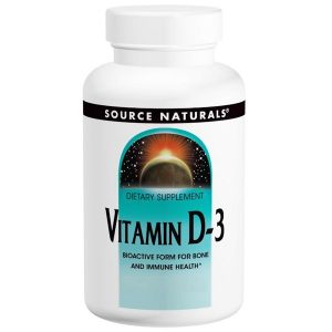 Source Naturals, Vitamina D-3, 5.000 IU, 120 Cápsulas