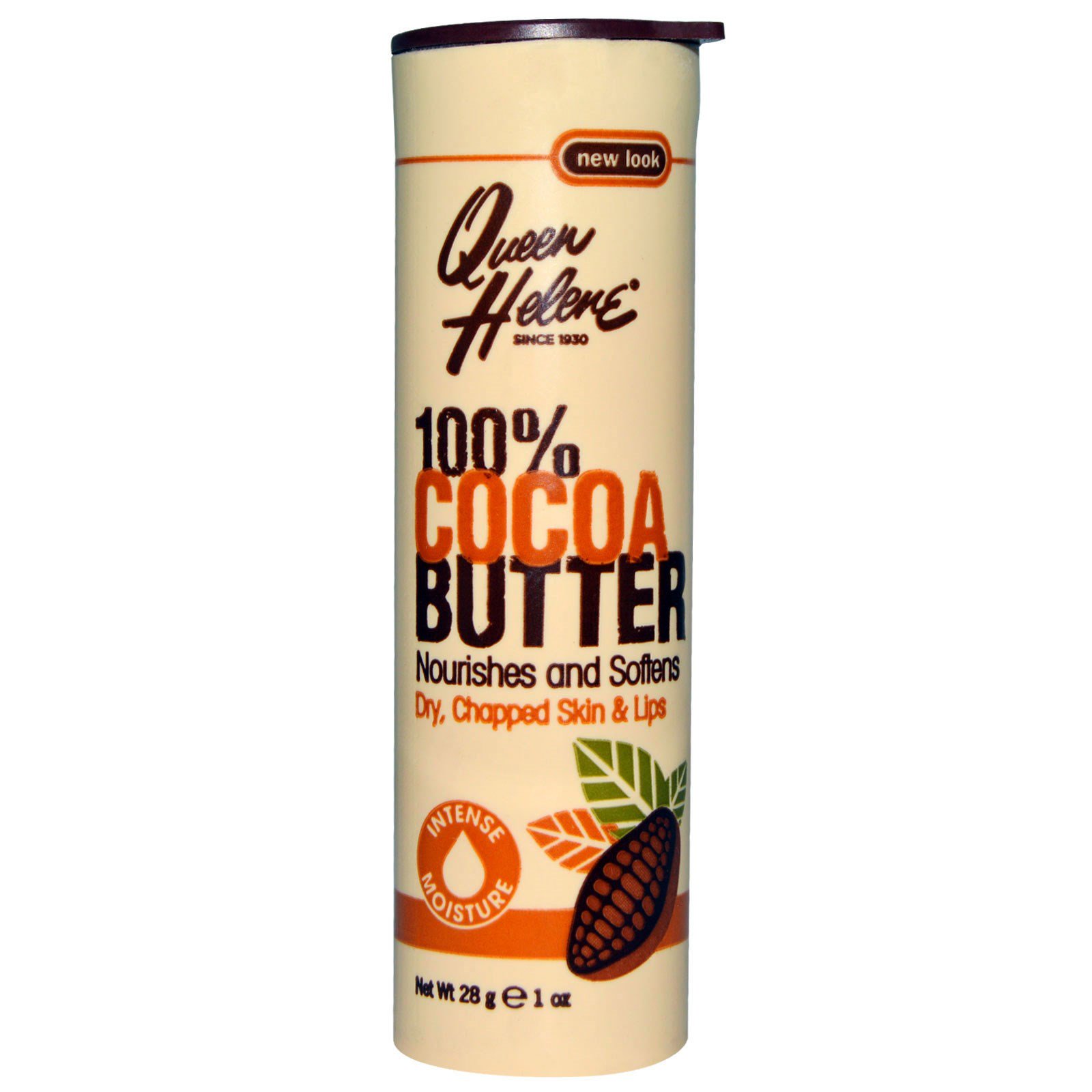 Queen Helene, 100% Manteiga de Cacau, Bastão, 1 oz (28 g)