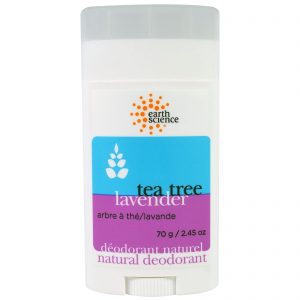 Earth Science, Desodorante natural, Melaleuca, Lavanda, 2,45 oz (70 g)
