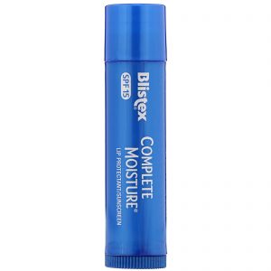 Blistex, Hidratante Completo, Hidratante Labial com Protetor Solar, SPF 15, .15 oz (4.25 g)