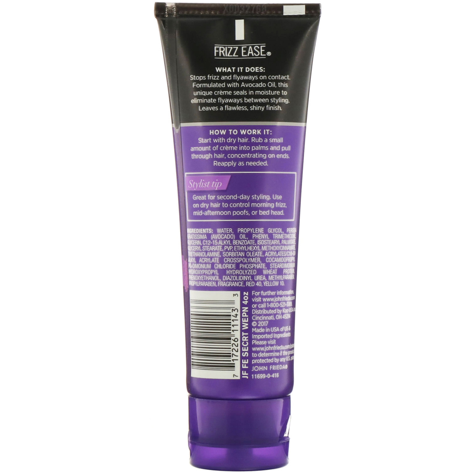 John Frieda, Frizz Ease, Secret Weapon, creme de retoque, 113 g - Imagem 2