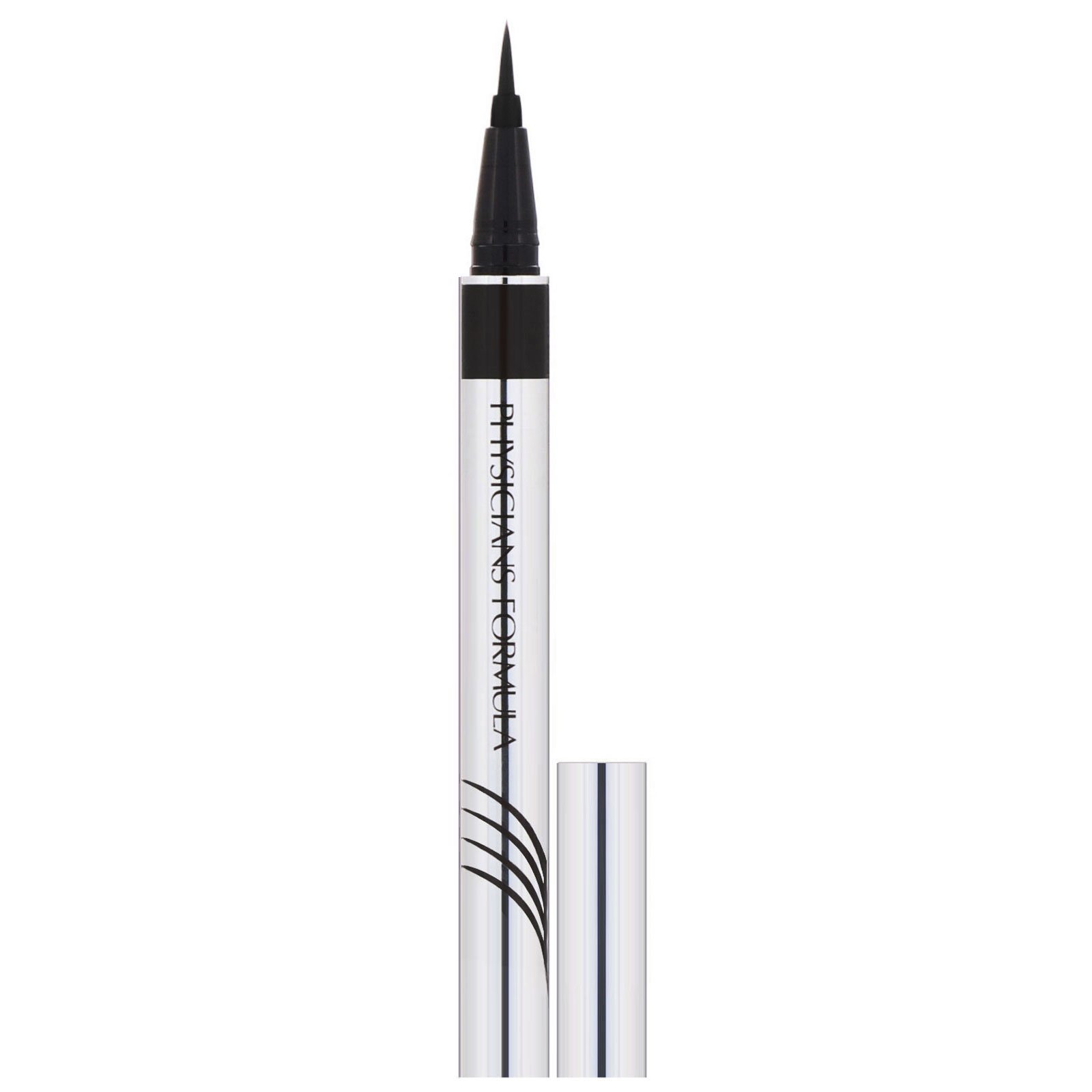 Physicians Formula, Eye Booster, Delineador Líquido Ultra Fino com Soro Condicionador para Cílios, Ultra Preto, 0,5 ml (0,016 fl oz)