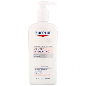 Eucerin, Limpador Hidratante Suave, Sem Perfume, 237 ml (8 fl oz)