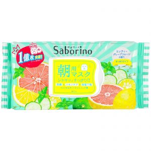 Saborino, Máscara Facial Diurna Refrescante, 32 Unidades, 306 ml
