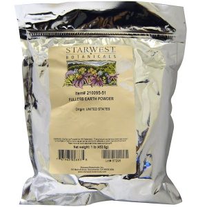 Starwest Botanicals, Terra de Fuller em Pó, 1 lb (453,6 g)