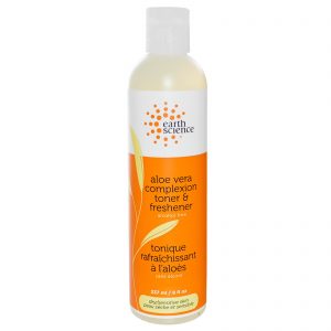 Earth Science, Toner da tez com Aloé Vera e Ambientador, sem álcool, 8 fl oz (237ml)