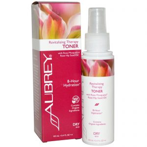 Aubrey Organics, Tônico para Terapia Revitalizante, Pele Seca, 100 ml (3,4 fl oz)
