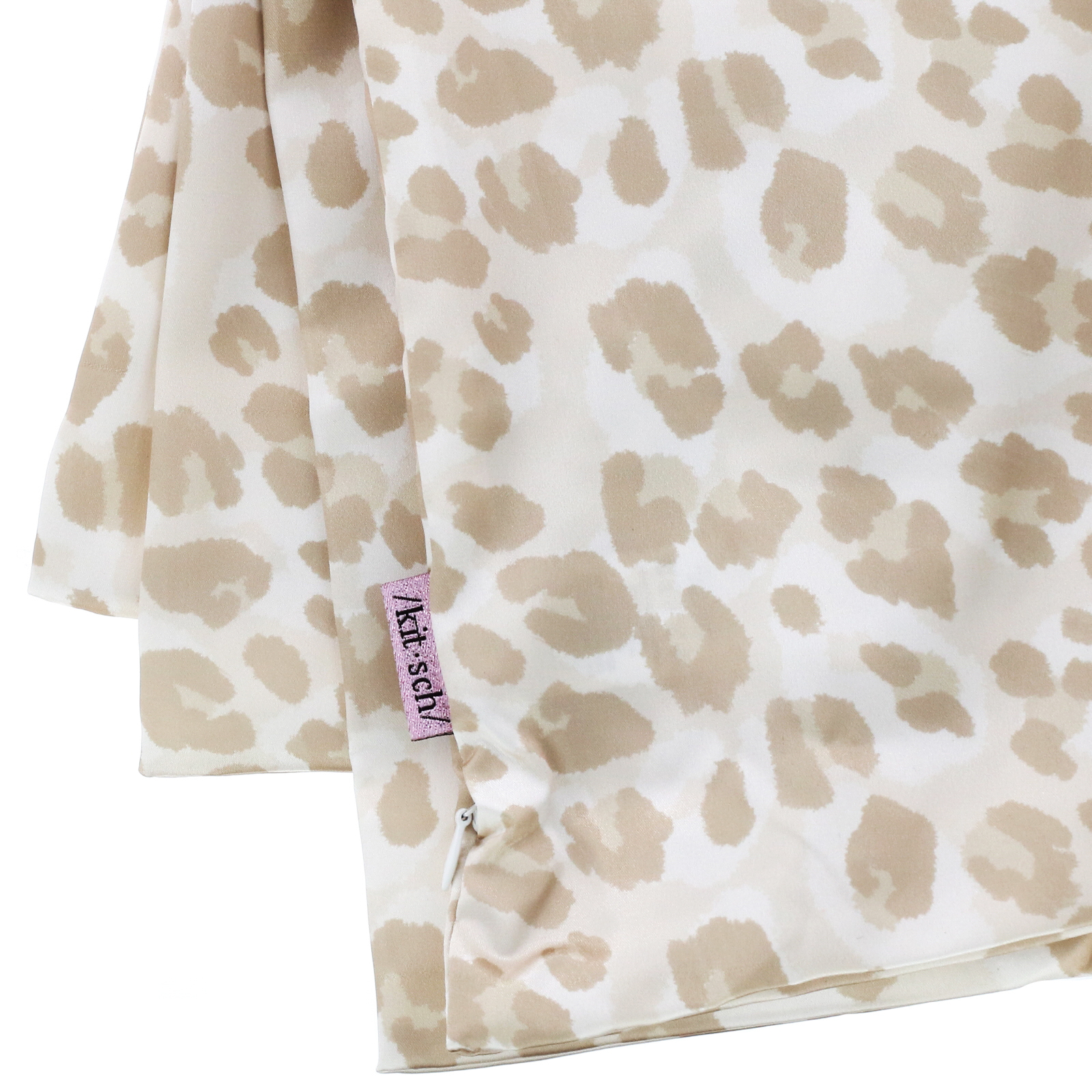 Kitsch, Conjunto de Cetim para Dormir, Leopardo, 3 Peças - Imagem 4