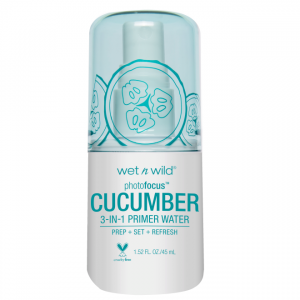 Wet n Wild, PhotoFocus 3-In-1 Primer Water, Cucumber, 1.52 fl oz (45 ml)