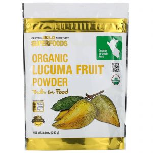 California Gold Nutrition, Superfoods, Lucuma Orgânico em Pó, 8,5 oz (240 g)