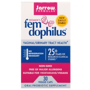 Jarrow Formulas, Fem Dophilus para Mulheres, 30 Cápsulas Vegetais