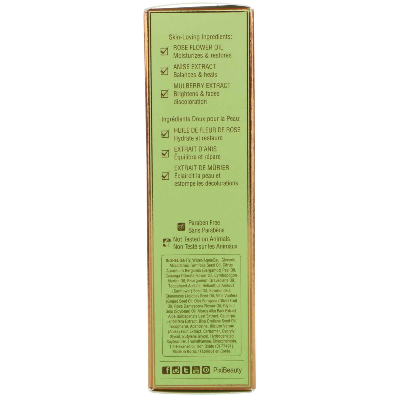 Pixi Beauty, Essência de Caviar Rosa, 1,52 fl oz (45 ml) - Imagem 3