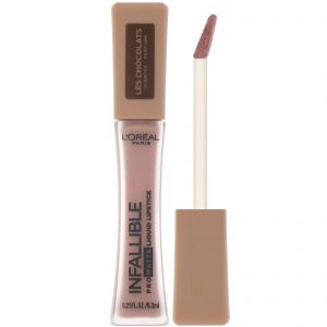 L'Oreal, Batom líquido Infallible Pro-Matte, Les Chocolats, Dose of Cocoa 848, 6,3 ml